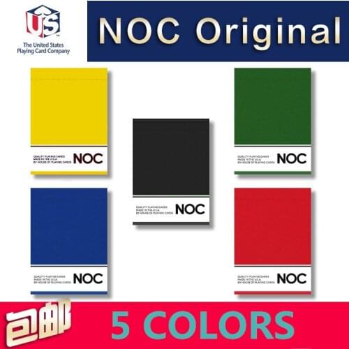 1 Deck NOC Original 5 Color Choice Playing Cards Poker Size Deck USPCC HOPC Custom Limited New Magic