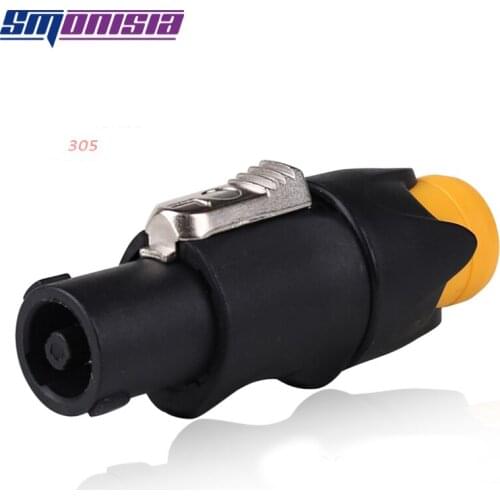 Smonisia 10pcs XLR Speaker Wire Aviation Plug 4Pins Professional Audio Stage Connector