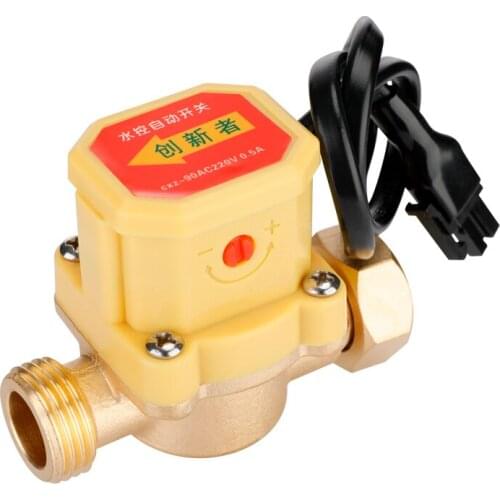 1/2inch 3/4inch Water Flow Sensor Switch Automatic Controller for Domestic Cold and Hot Water Booster Pump Water Flow Switch