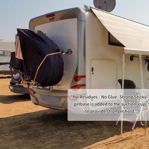 120x46x45mm Suction Cup Holder Outdoor Car Tent Fixing Hook Sucker Self-Driving Tent Canopy Fixed Holder For Camping Picnic