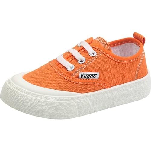 Childrens canvas shoes, girls' shoes, spring and autumn 2021 new leopard print set foot pedal shoes baby casual shoes