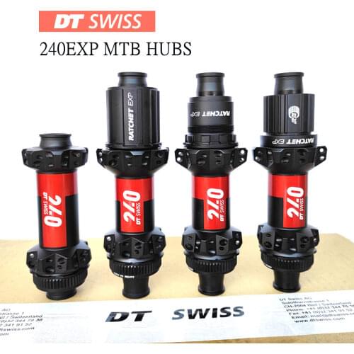 DT Swiss 240 EXP Mountain Bike Straight Pull Hubs 28H Center Lock Disc100 142 110 148 MTB Hub BOOST HG/XD/MS 12S