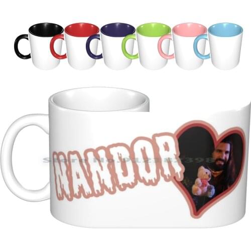 I Heart Nandor , Relentlessly Ceramic Mugs Coffee Cups Milk Tea Mug What We Do In The Shadows Vampire Horror Funny Comedy