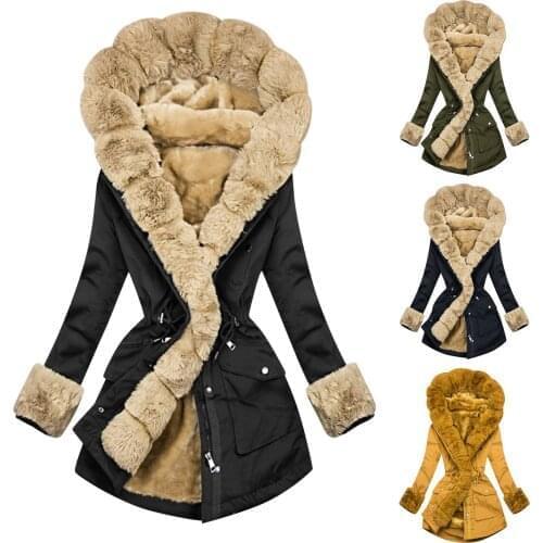 Женские парки с мехом JAYCOSIN China At AliExpress