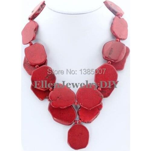 Nigerian Beaded Red beautiful Necklace,Bridesmaid Necklace,Holiday Party Necklace,Birthday Gift,Wedding Gift,Statement Necklace