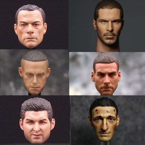 1/6 scale European Stars Head sculpt male head carving Bale Gyllenhaal Ben for diy action figures