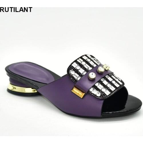 Latest Design Ladies Shoes Summer Slippers Good Quality Daily Slippers for Ladies Shoe Rhinestone Women Wedding Shoes Elegant