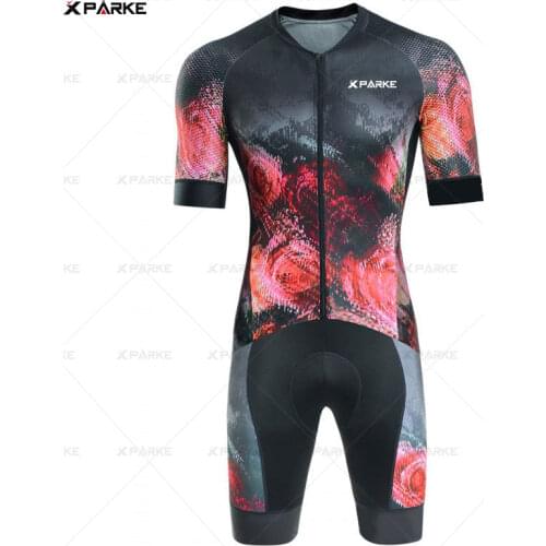 New 2020 summer cycling skinsuit trisuit triathlon cycling jersey ciclismo swimming running MTB bike clothing non slip webbing