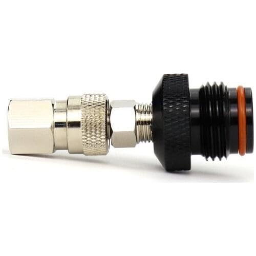 New Paintball Air Gun Airsoft PCP Air Rifle Coil Remote Hose Quick Disconnect Male & Female Set With Male Universal Fill Adapter