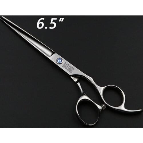 6.5" Stainless Steel Pet Dogs Gromming Scissors Hair Shears Sharp Edge Animals Cat Hair Cutting Barber Cutting Tools Kit