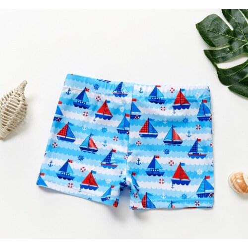 POP Boys sports short Beach wear 3~10Y Boys Swimming Trunks Baby Boys Beach Short Adjustable Summer Bathing suit 9061