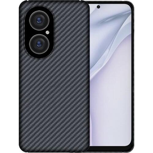 Pure Real Carbon Fiber Cases for Huawei P50 Pro Case Original Aramid Fiber Ultra Thin Shockproof Cover Capa