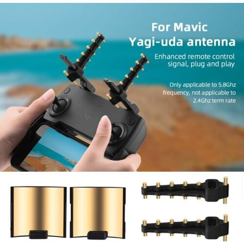 Remote Controller Yagi Antenna Signal Booster Range Extender for DJI Mavic Mini 1/SE Air Spark 2 Pro Zoom FIMI X8 SE 2020