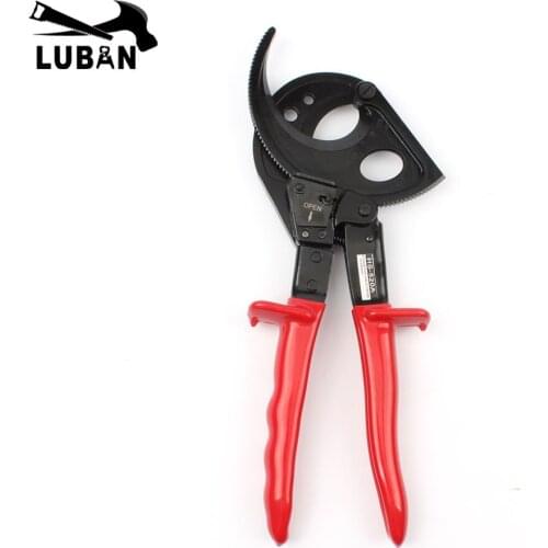 LUBAN HS-520A 400mm2 Max Ratcheting ratchet cable cutter Germany design Wire Cutter Plier, not for cutting steel wire