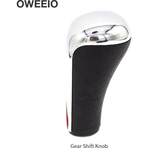 OWEEIO Gear Shift Knob Shifter Knob Lever Stick Automatic For PEUGEOT /Citroen 307 206 Gear Lever Handball Shift Handball Gear