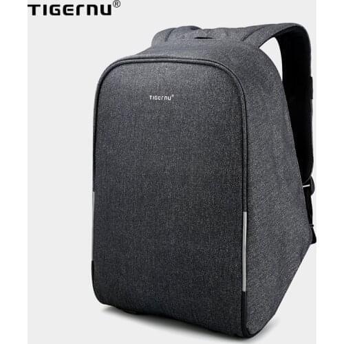 Tigernu Anti theft 15.6inch Laptop Backpacks With Rain Cover Casual Hard Shell Men Women Mochila School Travel Bag For Teenagers