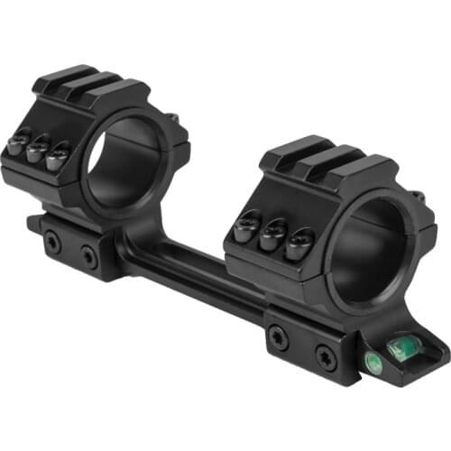 Tactical Scope Adjustable Rings One Piece Mount Low Dovetail 11mm Bubble Level Fit 25.4mm/30mm Tube For Shooting Rifle Scope