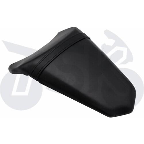Rear Passenger Cushion Pillion Seat For Kawasaki ER-6F ER6F 2017 2018 2019 Motorcycle Black Leather Cover Cowl Pad