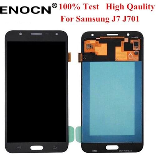AMOLED J701 LCD For Samsung Galaxy J7 Neo J701 J701F J701M J701MT LCD Display Touch Screen Digitizer Assembly