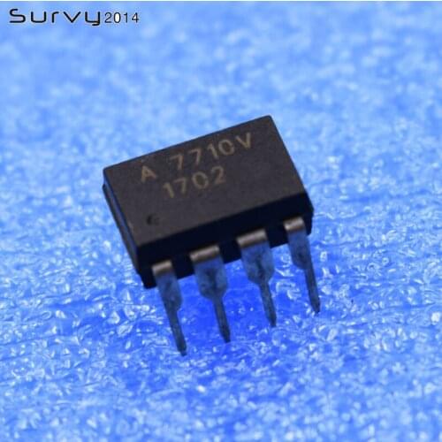 1/5 A7710V HCPL-7710-300E 8-pin 40ns Propagation Delay CMOS Optocoupler IC Electronics Electronics Compatibility diy electronics