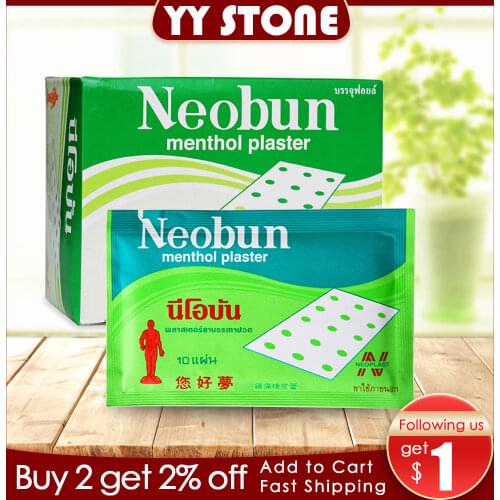 10pcs Vietnam Patchs Meridians Lumbar Pain Relief Back/Neck Muscular Pain relieving Health Care Neobun