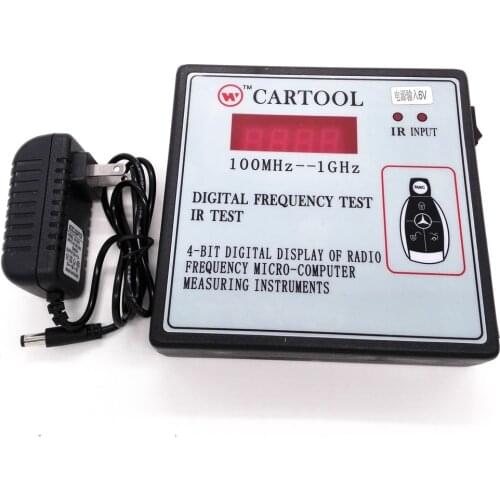 4-Bit Digital Display Of Radio Frequency IR Test Micro-Computer Measuring Instruments ,Remote Control Digital Frequency Tester