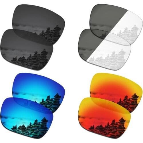 SmartVLT 4 Pairs Polarized Sunglasses Replacement Lenses for Oakley Holbrook XL - 4 Colors