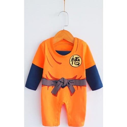 Anime Costume Newborn Clothes Baby Boy Romper New Born Infant Outfit Toddler Clothing Onesie Long Sleeve Rompers Things
