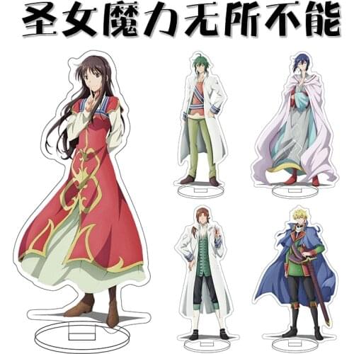 Anime Seijo no Maryoku wa Bannou Desu Sei Takanashi Acrylic Stand Figure Model Desktop Decor Cosplay Collectible Holiday Gifts