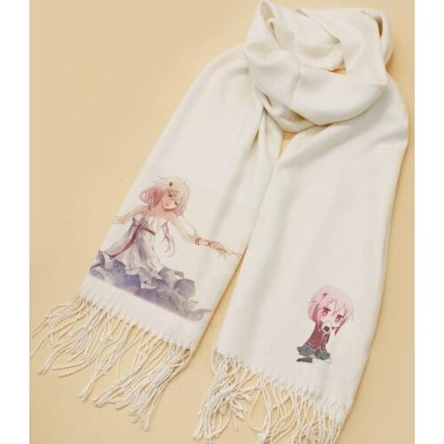 Anime Guilty Crown Yuzuriha Inori Scarves Sakata Gintoki Cosplay SoftScarf Shawl Scarf Fashion CHRISTMAS Gifts