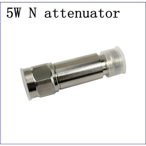 5W N-MF Coaxial RF Attenuator DC to 3GHz 50ohm,1/2/3/5/6/10/15/20/30/40dB