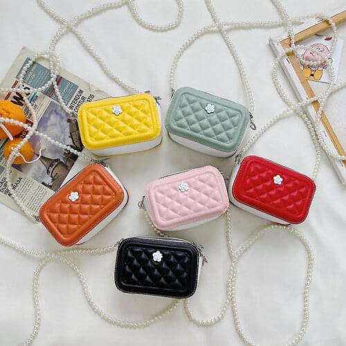 Childrens Mini Clutch Bag Cute Leather Crossbody Bags for Kids Girls Small Purses and Handbags Girl Messenger Bag