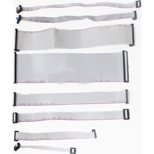 300mm FC-6P 8P 10P 14P 16P 20P Double Ended JTAG Cable 30cm Download Cable Connector Pitch 2.54MM