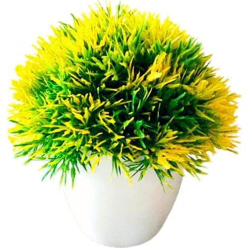 Simulated Potted Plant Bonsai Plastic Flowerpot Ornaments Home Office Desk Decor bonsai