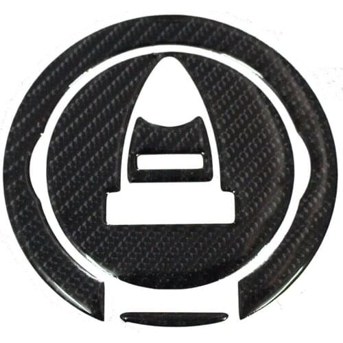 K-SHARP K-CGTCP-10 3D Carbon Fiber Tank Gas Cap Pad Filler Cover Sticker Decals Fit DUCATI DIAVEL 1198 10-14 / MONSTER796 10-14