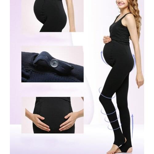 Medical Maternity Compression Stockings Pantyhose 20-30mmHg for Women Circulation Graduated Hose Tights