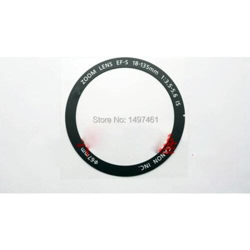 New front Name ring assembly Repair For Canon EF-S 18-135mm f/3.5-5.6 IS lens