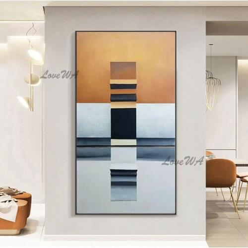 New Arrival High Resolution Geometric Abstract Print Images Modern Home Good Wall Art Canvas Painting Unframed Artwork Painting