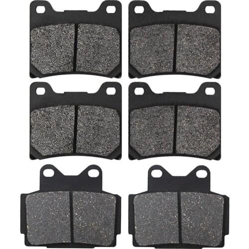 Motorcycle Front and Rear Brake Pads for Yamaha FZ400 FZ 400 N 1985 FZR400 FZR 400 Genesis 1986 FZ600 FZ 600 87-88