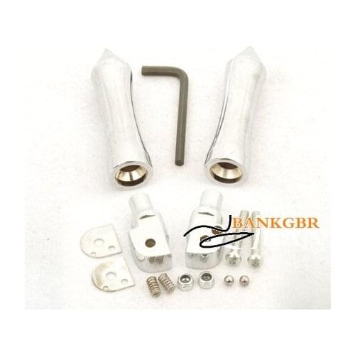 Bankgbr Motorcycle Foot Pegs for Yamaha V-Star 1100/650 Road Star 1600/1700 Royal Star Boulevaro V-Max Virago 750/1100