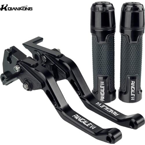 Motorcycle Adjustable CNC aluminum Short Brake Clutch Levers handlebar handle For DUCADI PANIGALEV4 PANIGALEV4 2016-2019 Parts