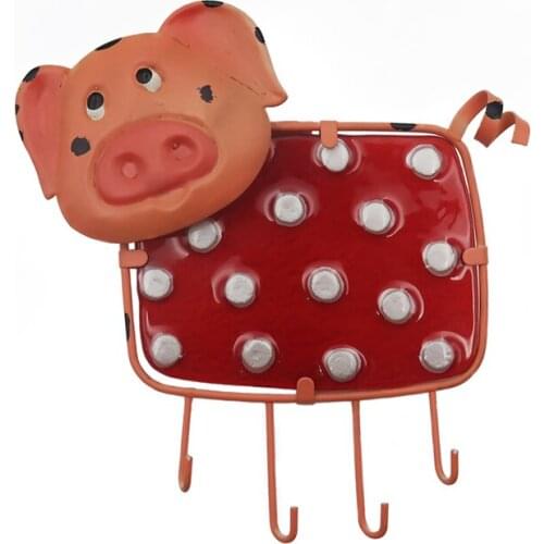 Luxury Animal Metal Garden Statue Cow Wall Artwork for Home and Garden Miniaturas Animal Outdoor and Sculpture for Yard