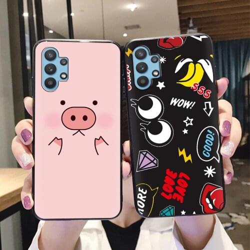 Silicone anime Phone Case For Samsung Galaxy A32 4G/A32 LTE/SM-A325F Best seller Soft Wholesale For Man