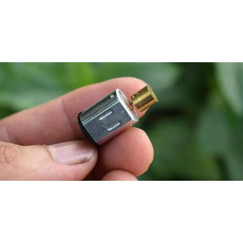 10pcs DC6V-9V N20 miniature vibration motor, 6*6mm copper vibration head, used for toys, massage equipment