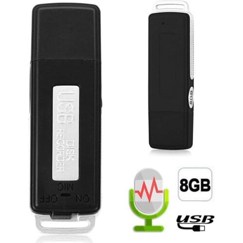 2 in 1 Mini 8GB USB Pen Flash Drive Disk Digital Audio Voice Recorder