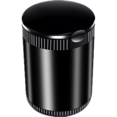 Car Ashtray Trend Originality Bring Your Own Lid LED Light One Second Cleaning Soot Portable Ashtray