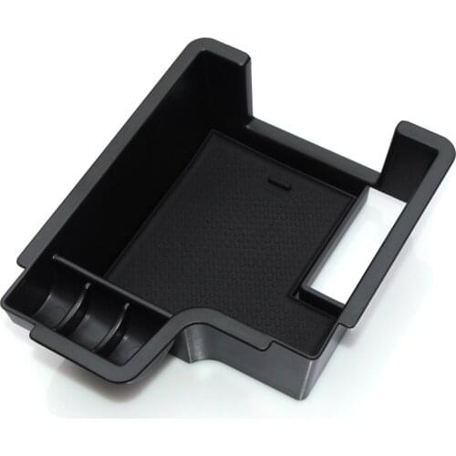 Car Glove Box Armrest box Central Secondary Storage Glove Phone Holder Container Tray Organizer For Skoda Octavia A7 2013-2018