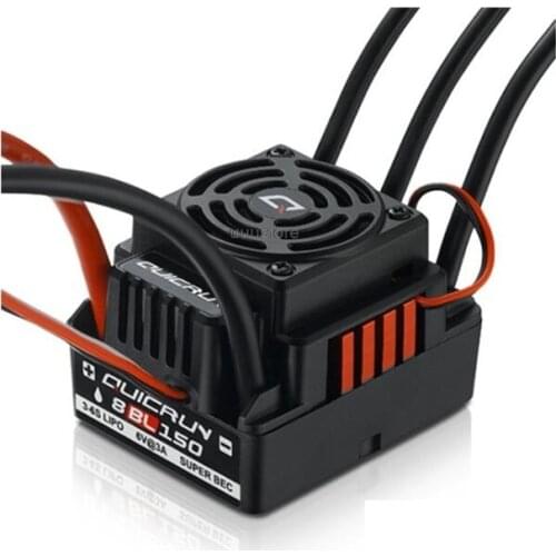Hobbywing Quicrun 8BL150 Brushless Waterproof Sensorless 150A ESC Rock Crawler ESC Built-in BEC For 1/8 Rc Car Buggies trucks