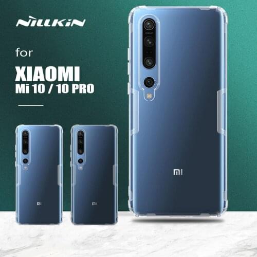 Nillkin for Xiaomi Mi 10 Pro Case TPU Soft Silicone Clear Back Cover Slim Protective Phone Case for Xiaomi Mi 10 Mi10 Pro Case