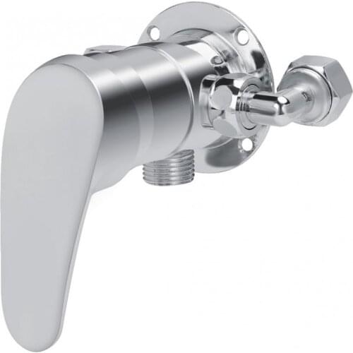 G1/2in Shower Valve Bathroom Zinc Alloy Solar Shower Water Mixing Valve Multi-Functional Tee Angle Valve warmer